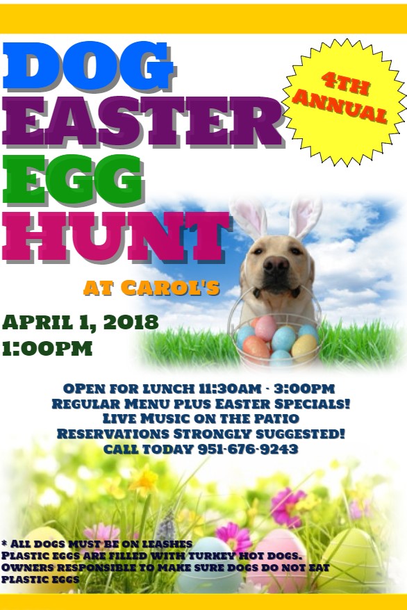 Doggie Easter Egg HuntBaily Winery